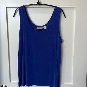 Chico’s purple Travelers purple tank, size 2.